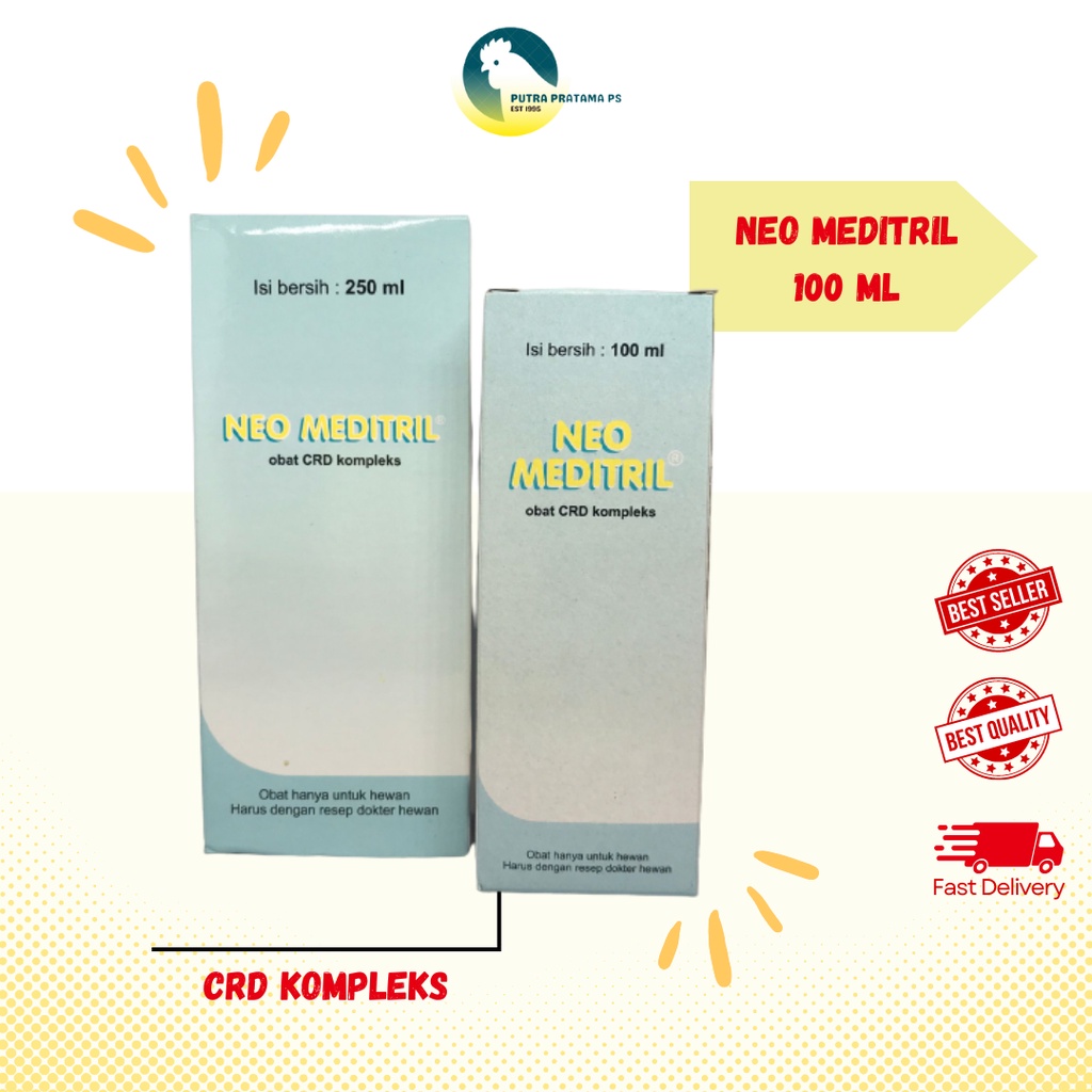 Jual NEO MEDITRIL 100 ml & 250 ml - MEDION - OBAT CRD, FLU, KORISA ...
