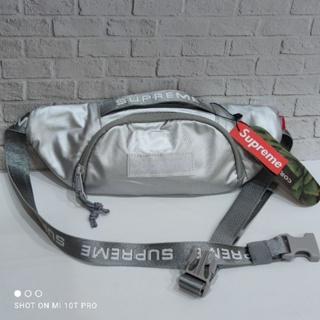 Jual Supreme Field Waist Bag Red/Olive Gonz/Black SS23 - Kab. Tangerang -  Charcoal