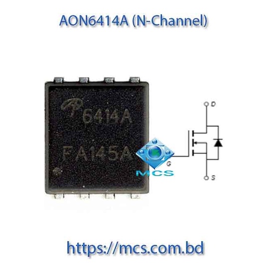 Jual AON6414A 6414AL 6414A 30V N Channel Mosfet IC 6414 Core Processor ...