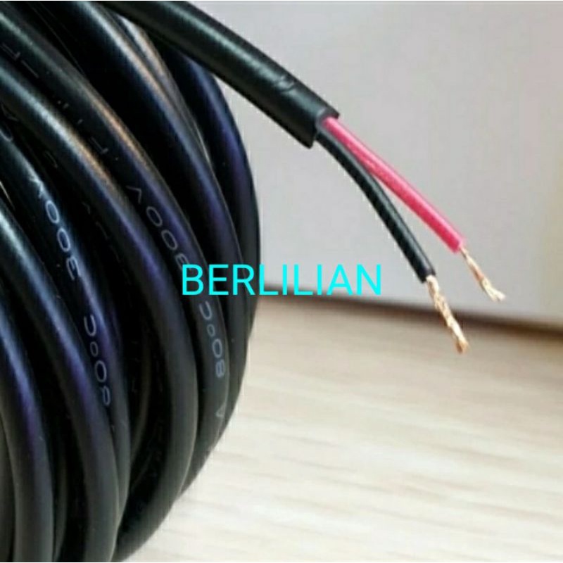 Jual Kabel Awg24 isi 2 Jual Per/10meter kabel awg 24 2jalur | Shopee ...