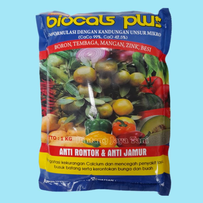 Jual Biocals Putih Kg Calsium Fertilizer Biocals Plus Anti Rontok Dan Anti Jamur Biocals Plus