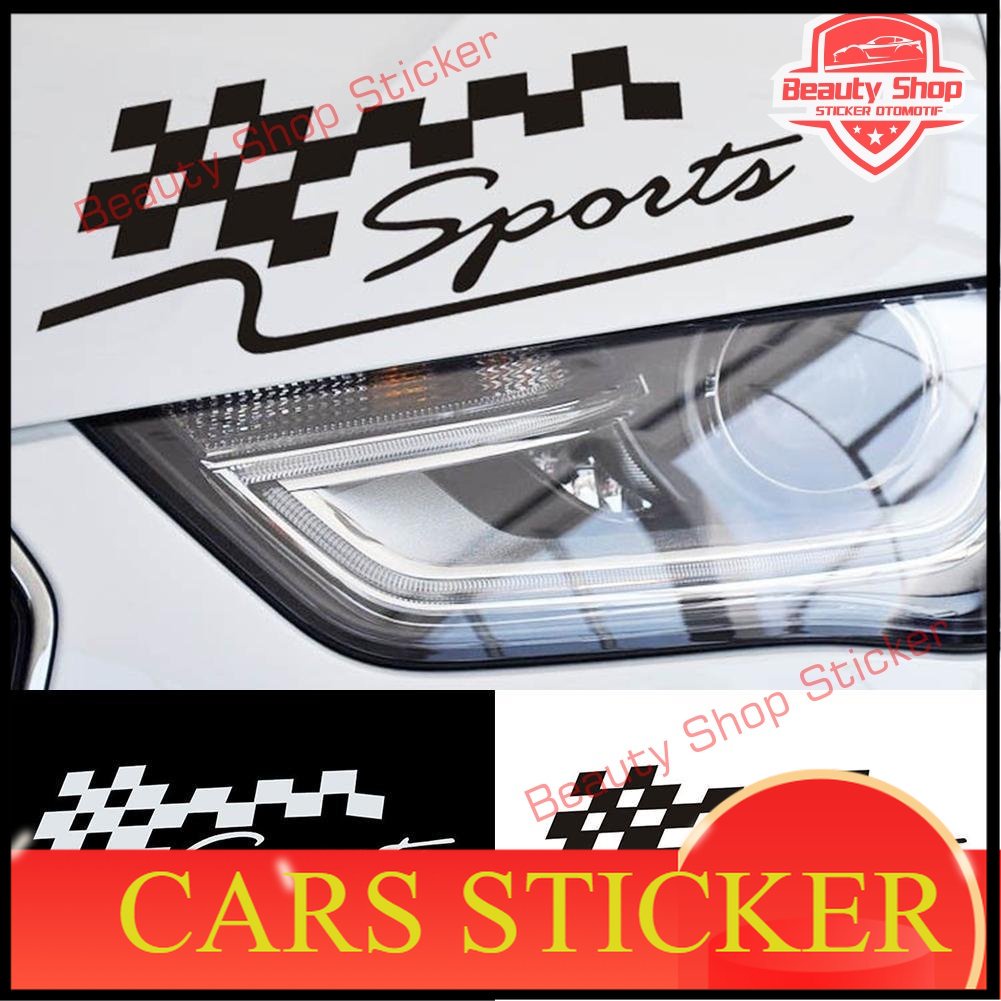Jual stiker sticker mobil sport kap all mobil | Shopee Indonesia