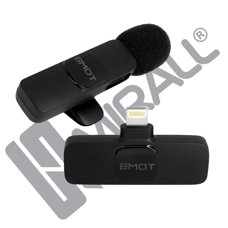 Jual Wireless Microphone Clip On Mobile Clear Voice Recorder Mic