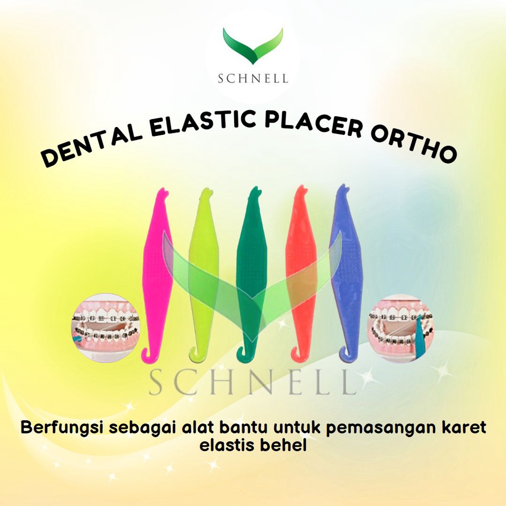 Jual Dental Elastic Placer Ortho /Alat Pasang Karet Elastis Behel