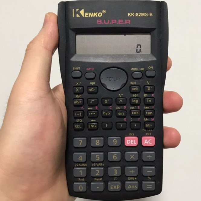 Jual Kalkulator Sekolah Scientific Kenko 82ms Calculator Ilmiah Sekolah Shopee Indonesia 3678