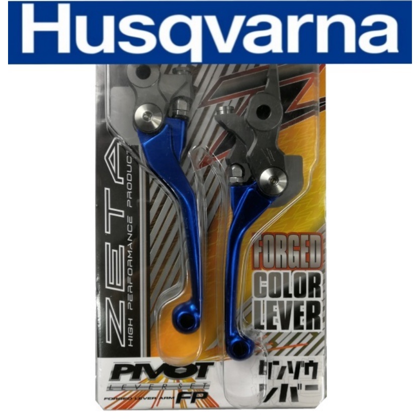 Zeta Pivot Lever Set FP KTM Husqvarna - Husky Blue main image 1