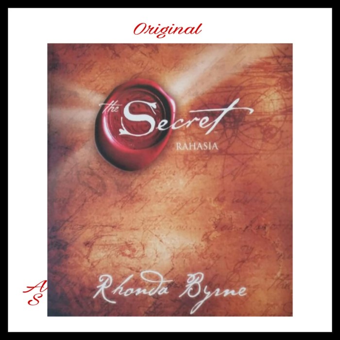 Jual ORIGINAL BUKU THE SECRET : RAHASIA BY RHONDA BYRNE | Shopee Indonesia