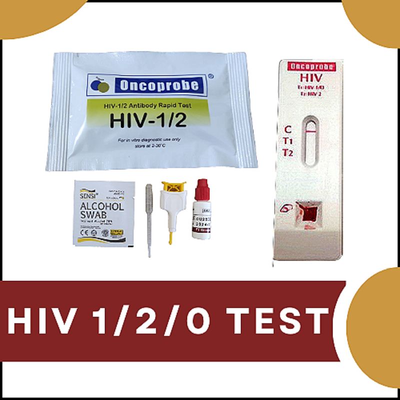 Jual HIV Generasi 4 ONCOPROBE 1 Set HIV GEN 4 HIV TEST AIDS