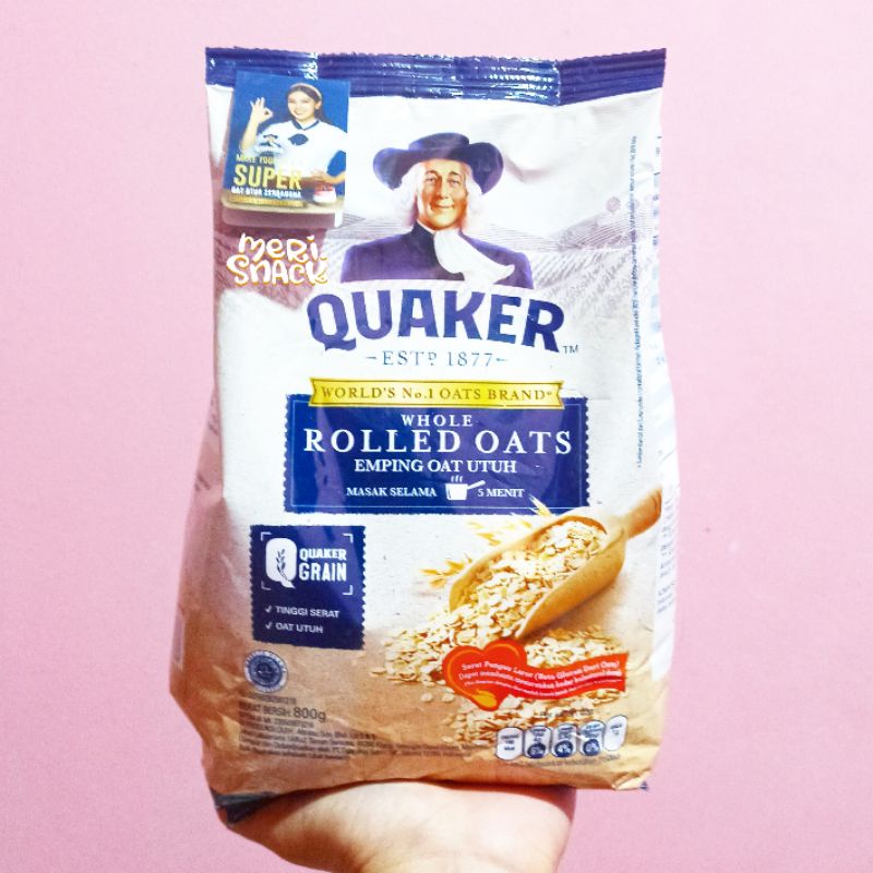 Jual Quaker Rolled Oats 800gr | Shopee Indonesia