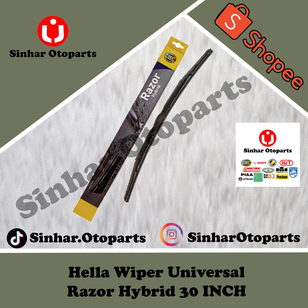 Jual Hella Wiper Universal - Razor Hybrid 30 INCHI | Shopee Indonesia