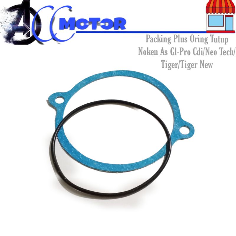 Jual Paking Packing Gasket Tutup Noken As Oring Seal Tiger Neotech Mega Pro Shopee Indonesia