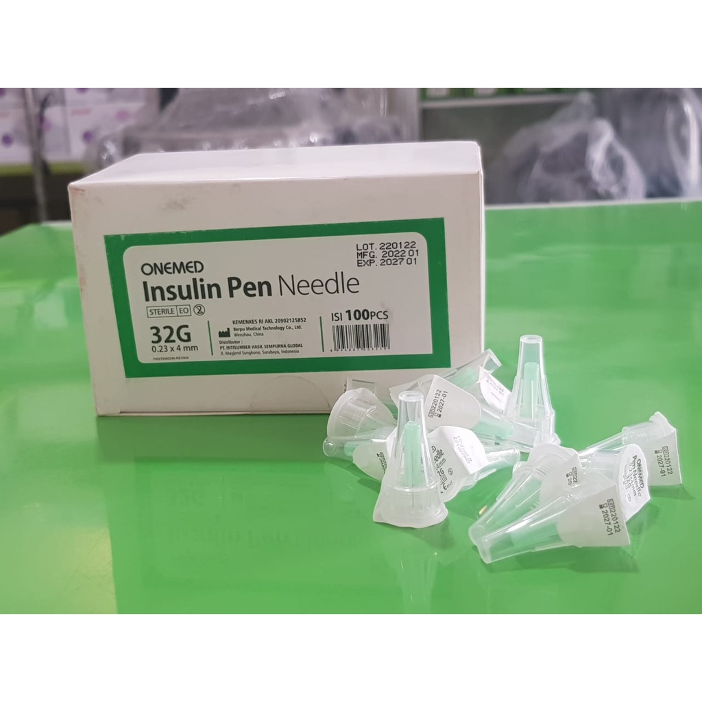 Jual Onemed Pen Needle G Jarum Insulin Onemed Jarum Insulin Onemed Shopee Indonesia