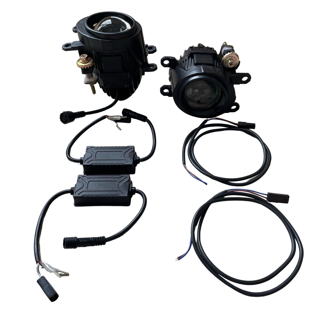 Jual Foglamp Projector Q8 Lensa LED Lampu Kabut Mobil Projie BiLED 2 ...