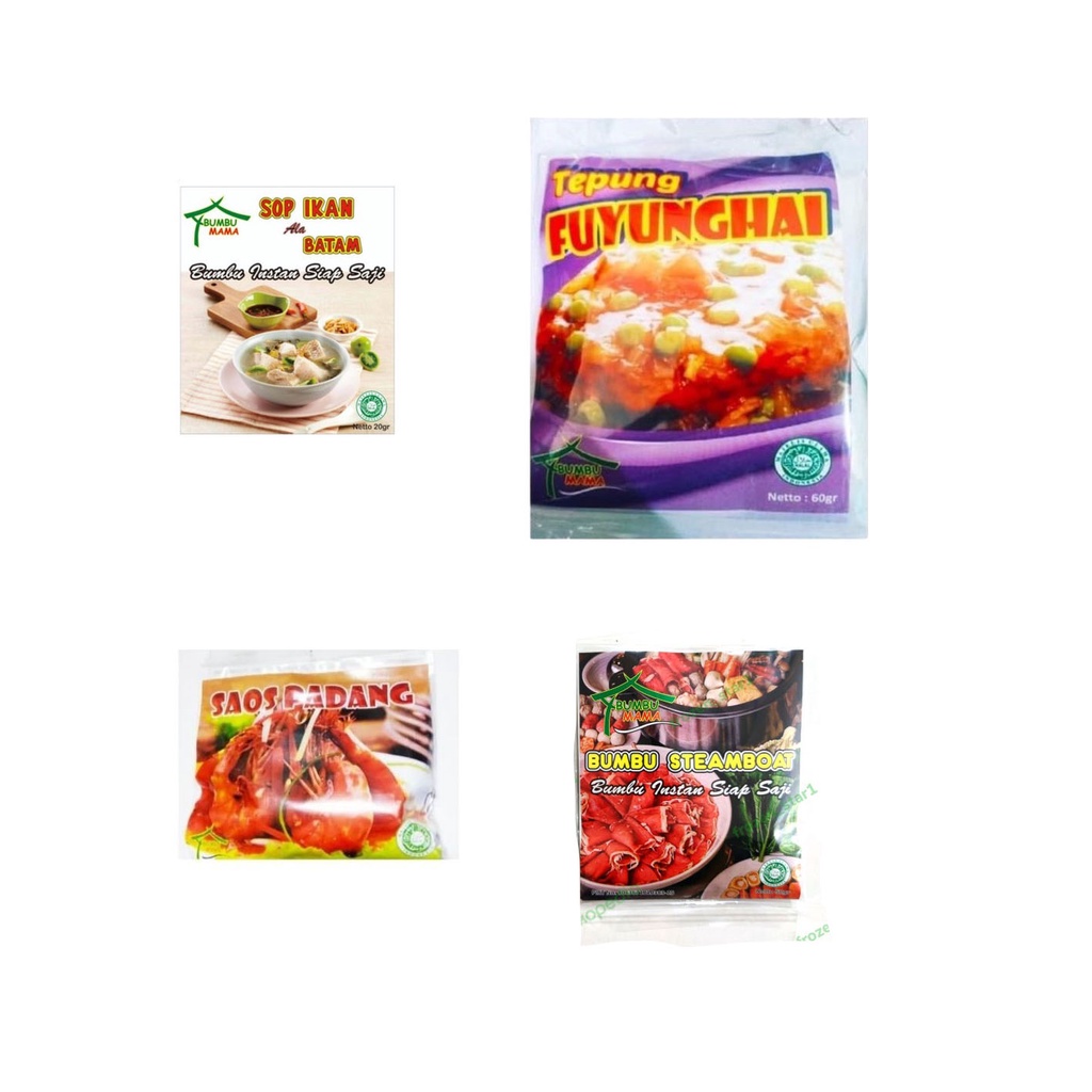 Jual Tepung Fuyunghai Bumbu Mama Bumbu Steamboat Bumbu Mama Bumbu