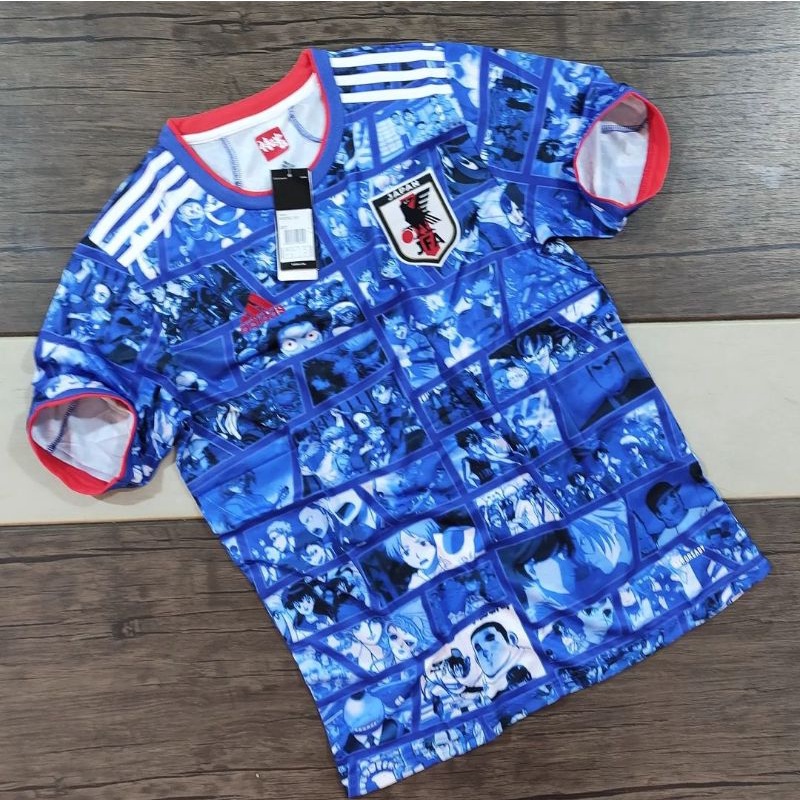 Jual JERSEY BOLA JEPANG ANIME JAPAN ANIME PIALA DUNIA 2022JERSEY