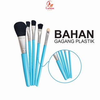 Jual Kuas Make Up Set In Mini Travel Paket Kuas Make Up Brush Eye