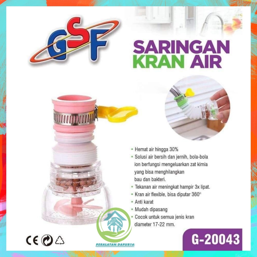 Jual Sambungan Kran Filter Air Saringan Kran Air Gsf Saringan