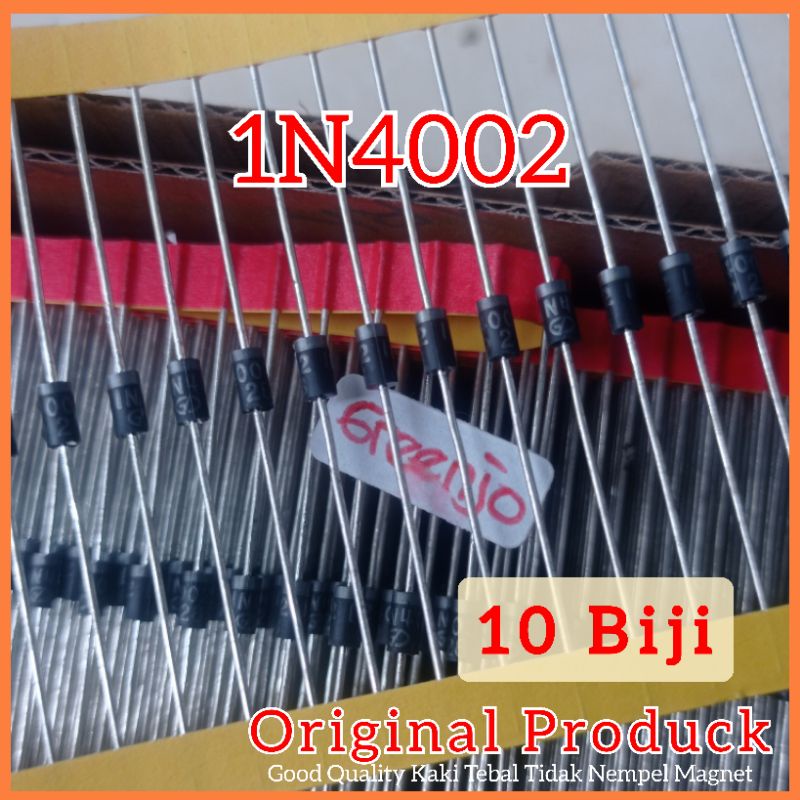 Jual X10 Dioda 1N4002 / IN4002 / IN 4002 Good Quality | Shopee Indonesia