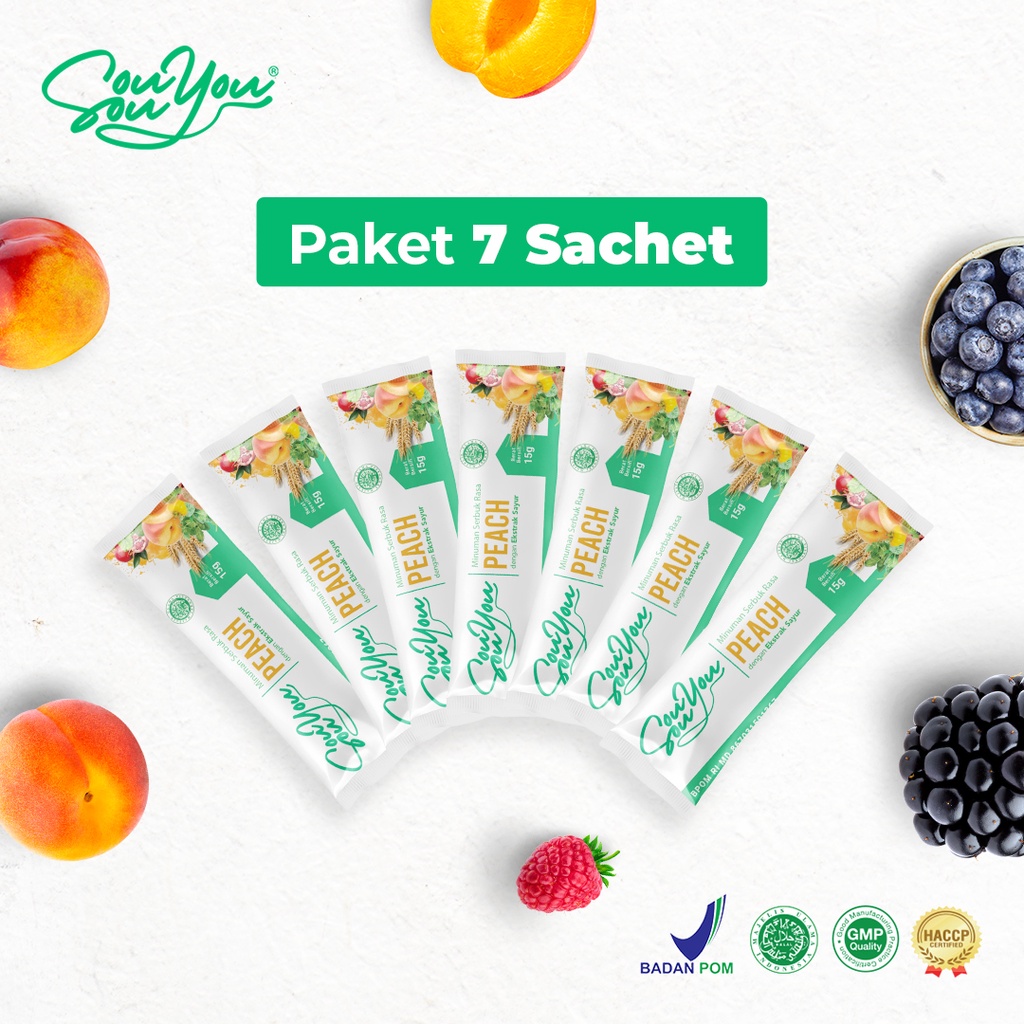 Jual Jaco Sousouyou Enriching Fiber Drink Sachet Detox Pelangsing Tubuh