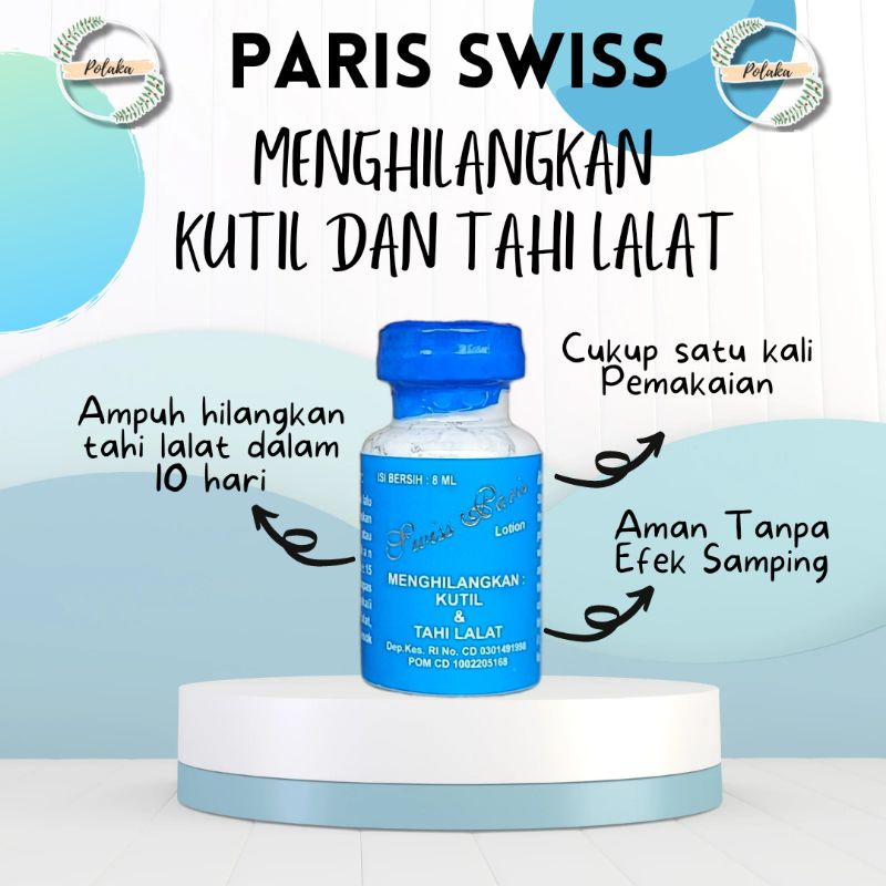 Jual Lotion Ampuh Penghilang Tahi Lalat dan Kutil Swiss Paris Lotion