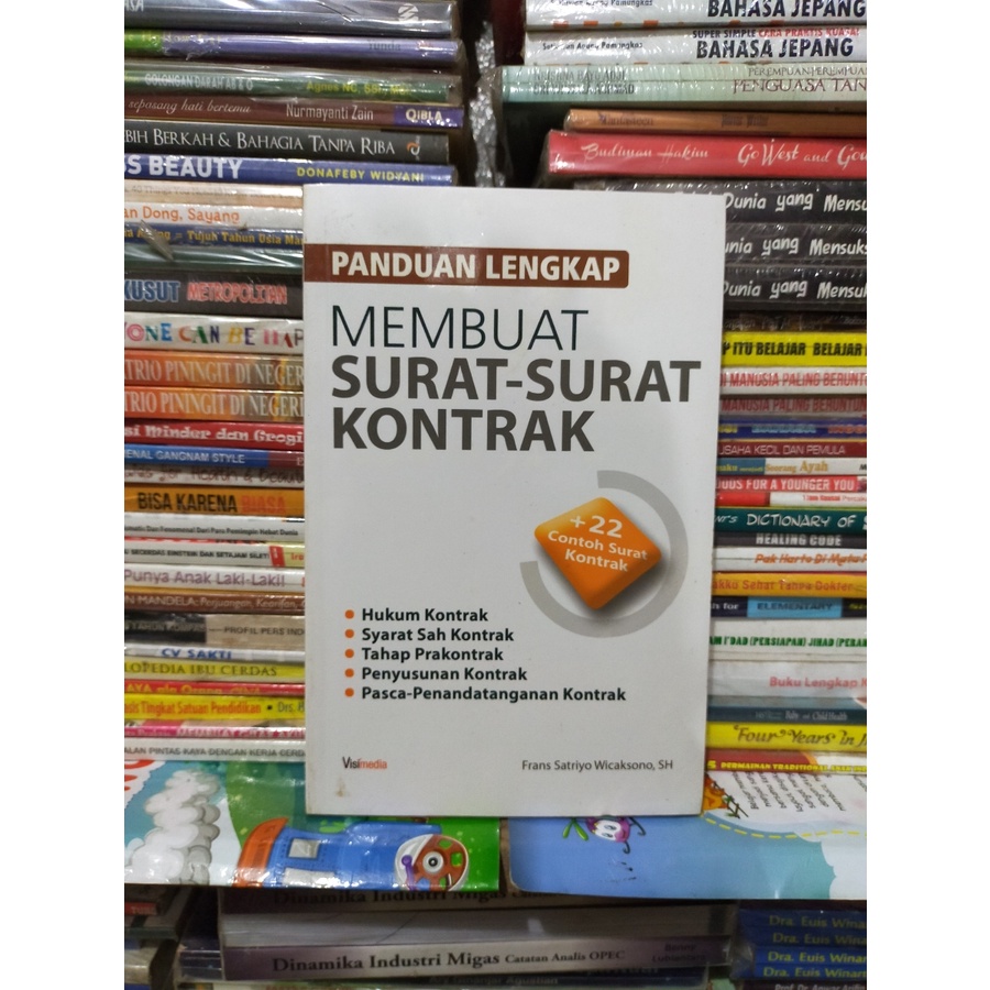 Jual Panduan Lengkap Membuat Surat Surat Kontrak Shopee Indonesia 4366