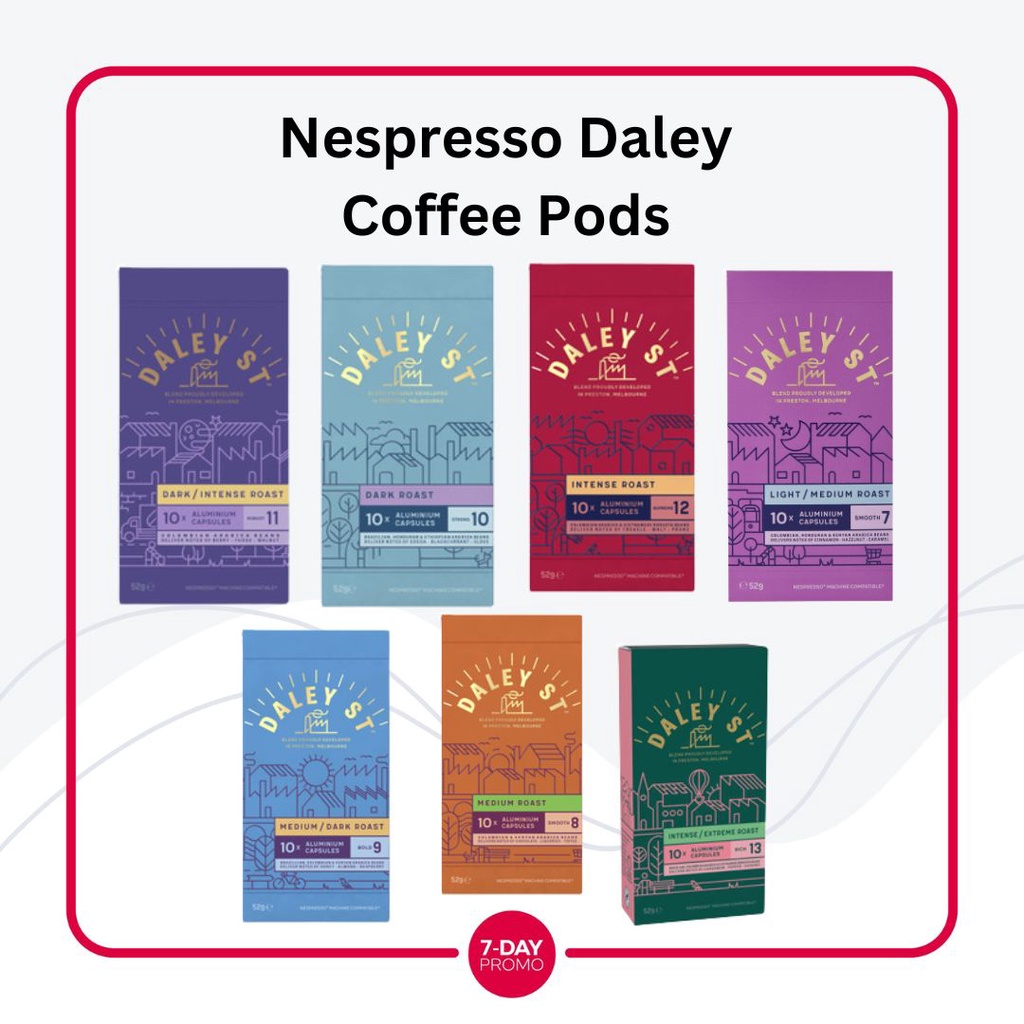 Jual Daley St Coffee Nespresso Compatible 10 Capsules Shopee Indonesia