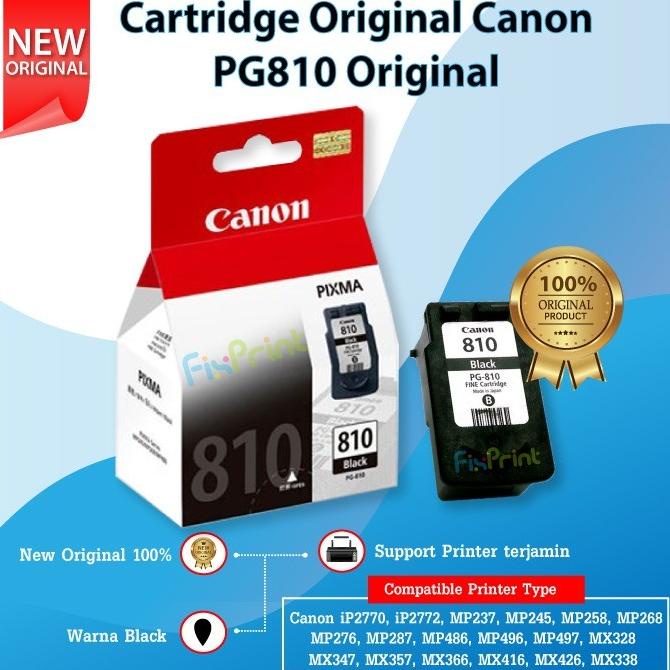 Jual Talia - Cartridge Canon Pg810 Black Original Catridge Pg 810 ...