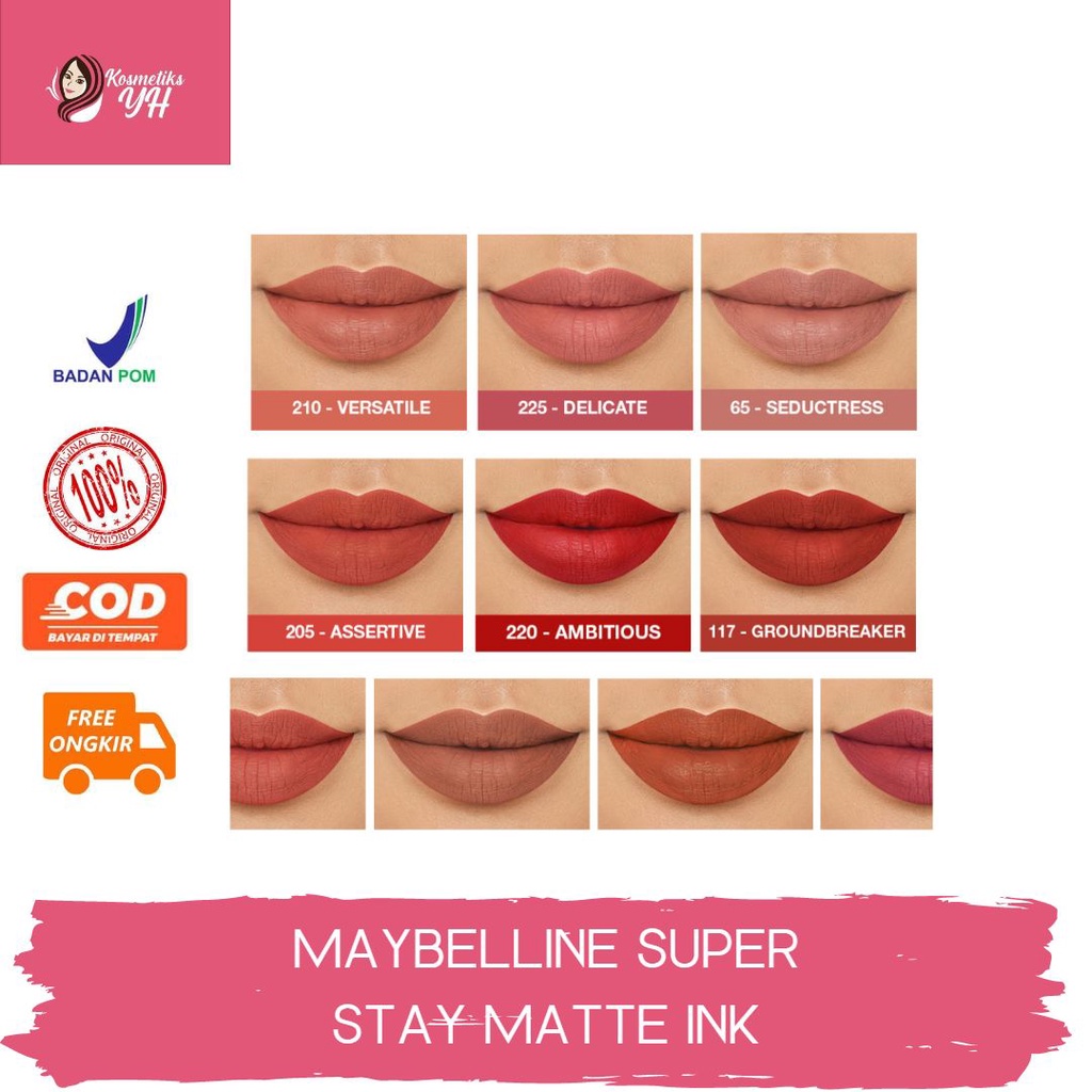 Jual Maybelline Superstay Matte Ink Lipstik Maybelline Superstay Matte Ink Lipstik Mybeline 8481