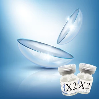 X2 - Clear Softlens ( 1 PCS / SETENGAH PASANG )