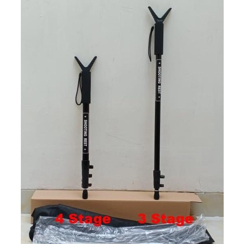 Jual MONOPOD SHOOTING REST GUN RIFLE PCP w/ VYOKE STICK no BIPOD