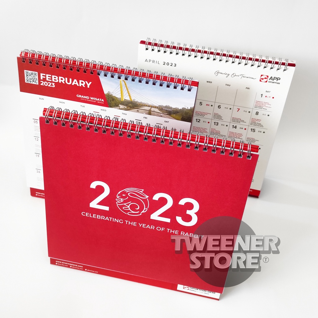 Jual (2023) KALENDER DUDUK KALENDER MEJA PREMIUM SINARMAS 2023  Shopee Indonesia