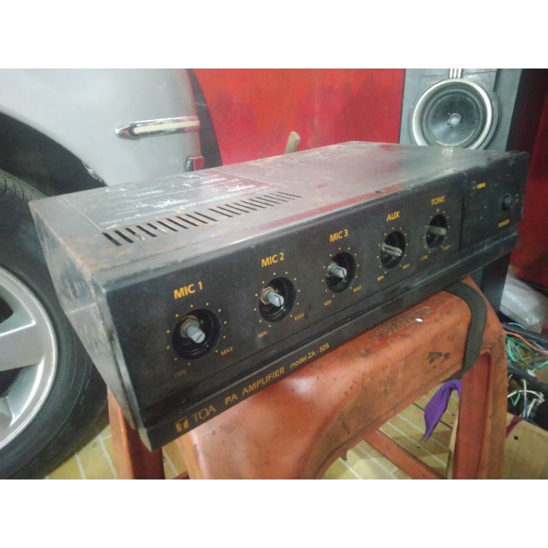 Jual box amplifier ampli Toa original bekas copotan Shopee Indonesia
