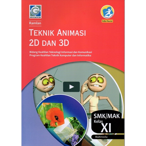 Jual Teknik Animasi 2D Dan 3D SMK Kelas XI | Shopee Indonesia