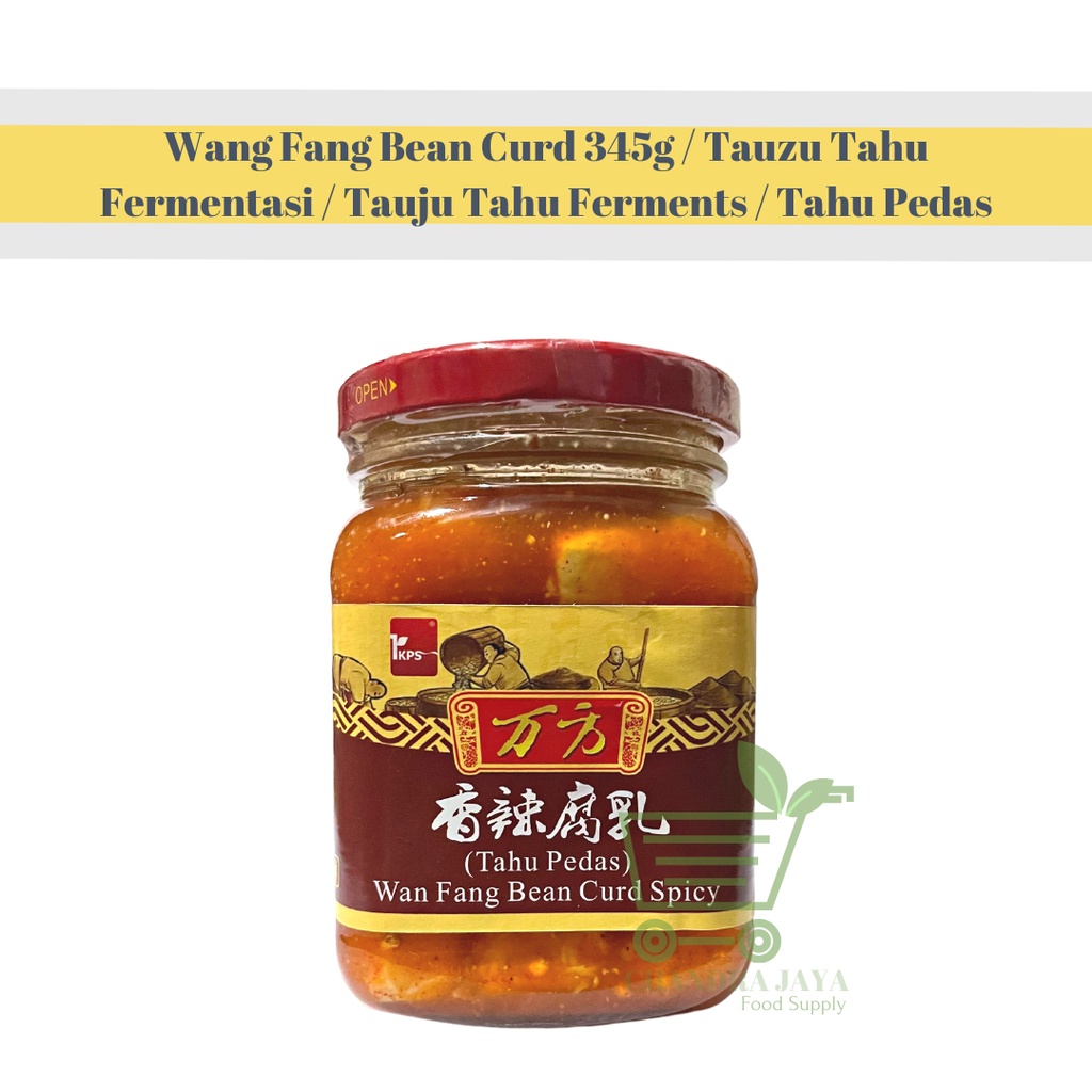 Jual Wang Fang Bean Curd 345gr Tauzu Tahu Fermentasi Tauju Tahu