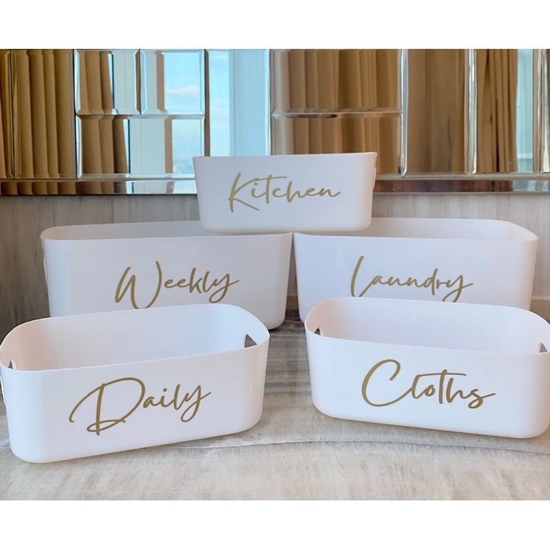 Jual READY ! Storage Organizer Laundry Room Bin Pantry Tempat Serbaguna ...