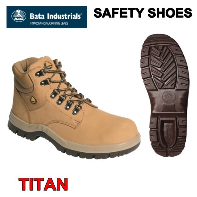 Jual Sepatu Safety TITAN BATA Industrial Safety Shoes Pabrik ORIGINAL