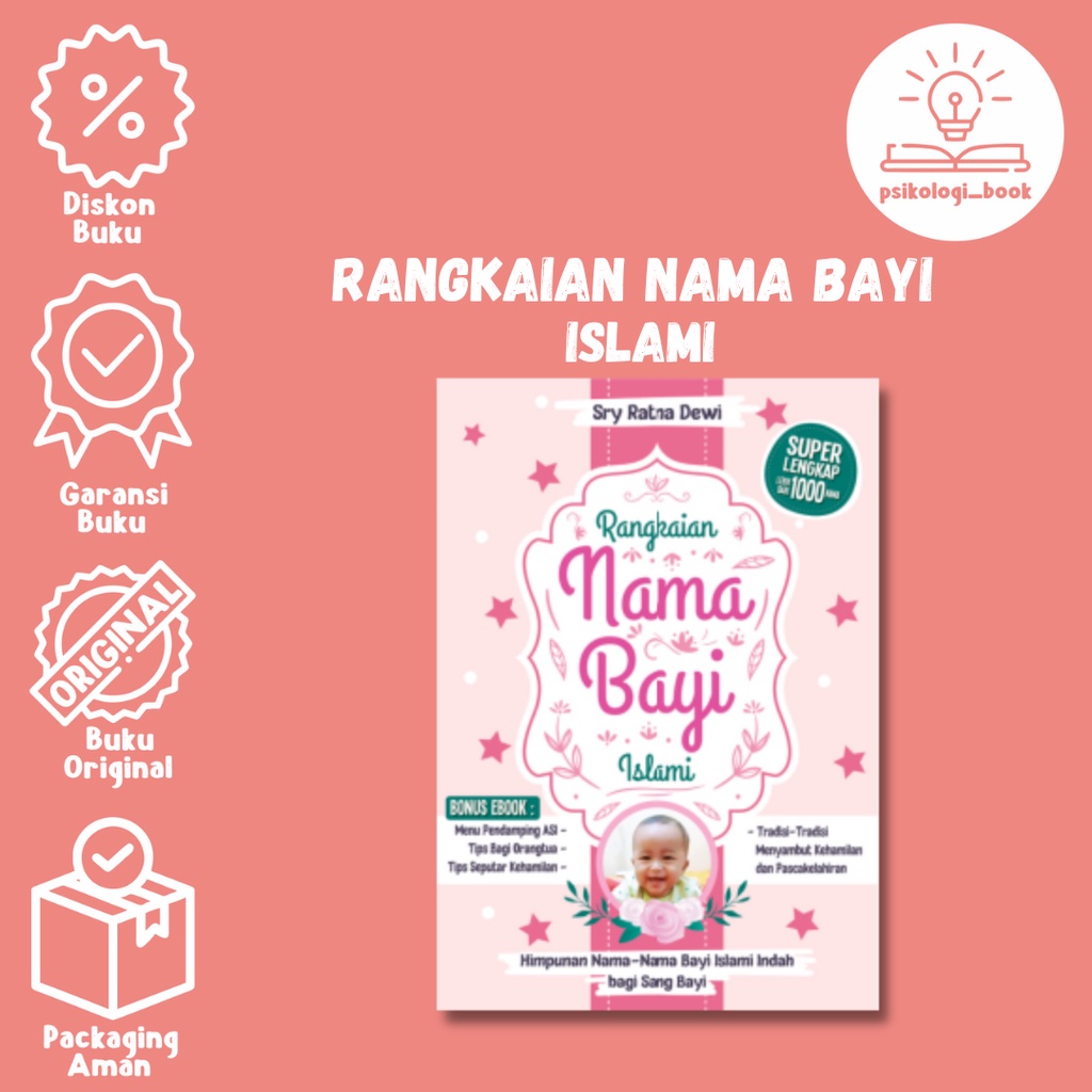 Jual Buku Rangkaian Nama Bayi Islami - Sry Ratna Dewi - Parenting ...