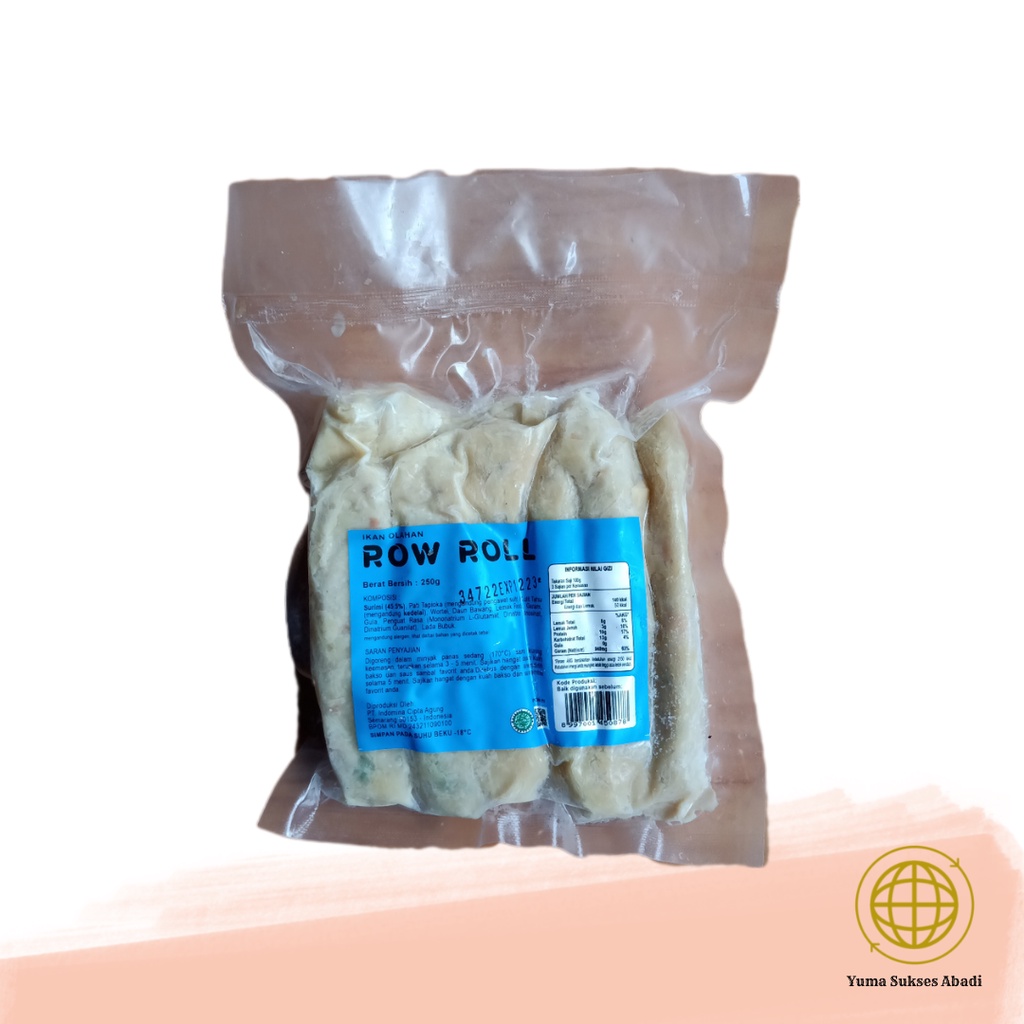 Jual Indomina Row Roll 250 gr | Shopee Indonesia