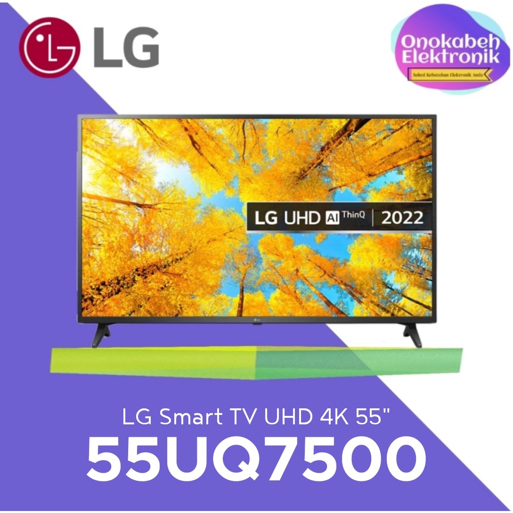 Jual LG 55UQ7500 LED TV 55 inch UHD Smart TV 55UQ7500PSF 4K 55UQ75