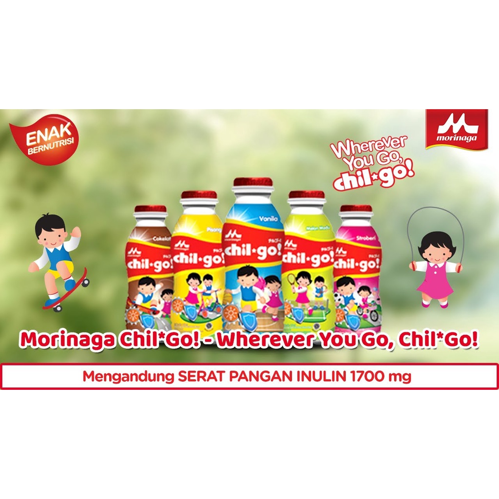 Jual Morinaga chil-go 130 mL 130mL ChilGo Susu Cair Steril | Shopee ...