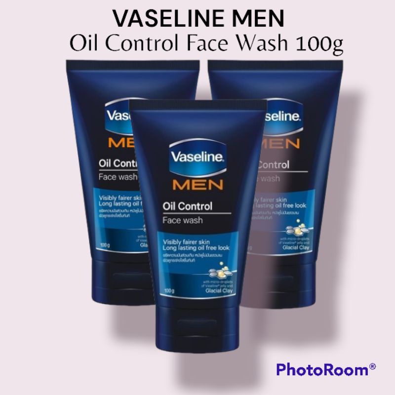 Jual Vaseline Men Oil Control Face Wash 100gr Shopee Indonesia