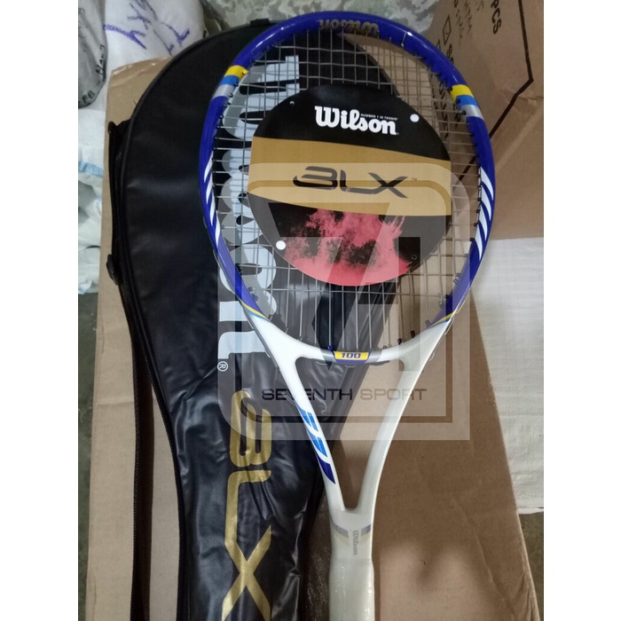 Jual Raket Tenis Wilson Blx Senar Free Tas Grip Shopee Indonesia