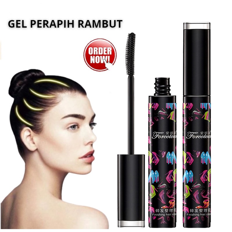 Jual FORCOLOUR Hair Gel Cream Stick Maskara Rambut / Gel Perapih Rambut