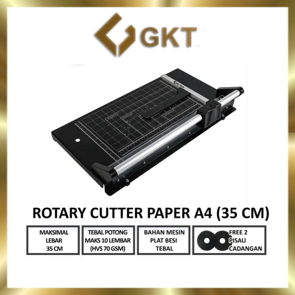 Jual Rotary Paper Cutter Trimmer A4 / A3 Vertikal dan A2 / A1 Vertikal ...
