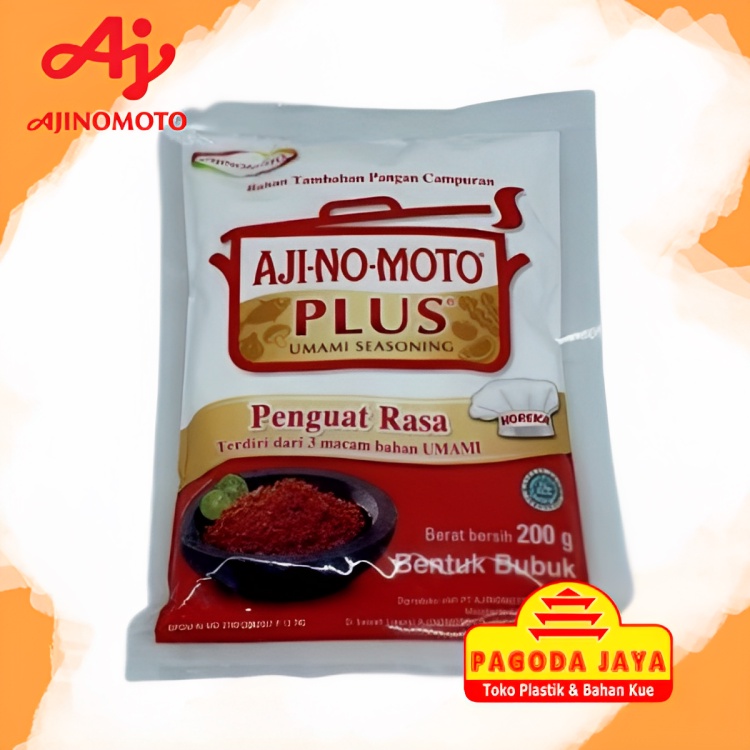 Jual Ajinomoto Plus 200 Gram Ajinomoto Plus [200 Gram] Kemasan Ekonomis