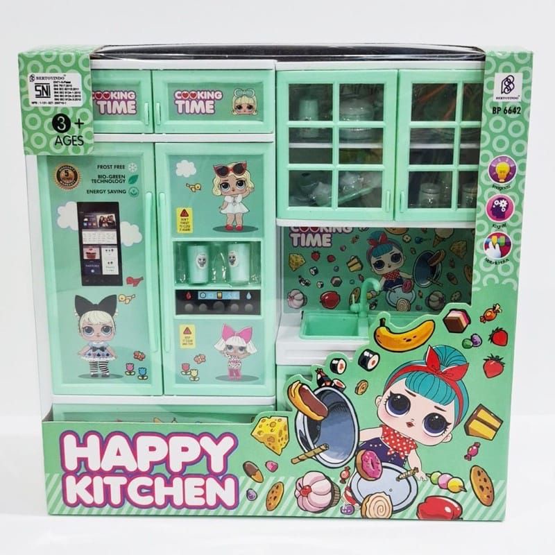 Jual FAMILY TOYS ONLINE SHOP Mainan Anak Perempuan Happy Kitchen Masak ...