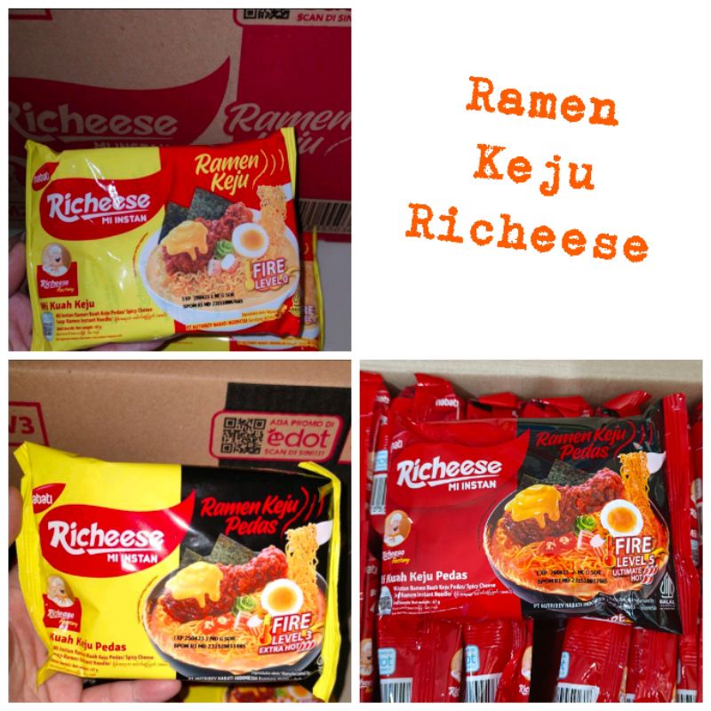 Jual Richeese Ramen Keju | Shopee Indonesia