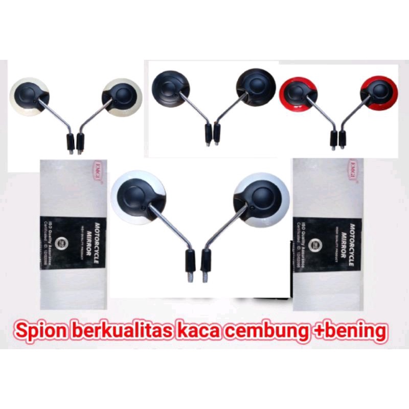 Jual SPION MOTOR SCOOPY UKURAN STANDAR ORIGINAL EMGI (SEPASANG