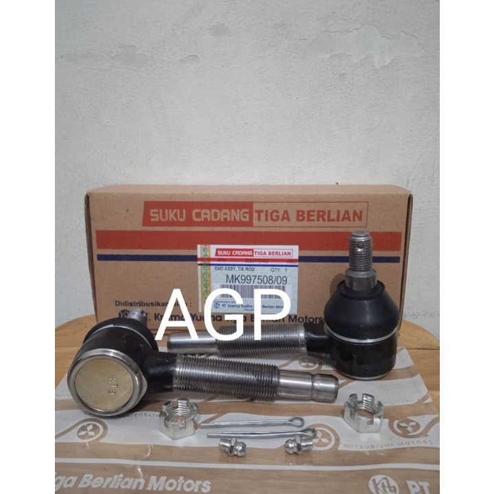 Jual Tie Rod End Terot Pendek Canter PS125 Turbo 1SET | Shopee Indonesia