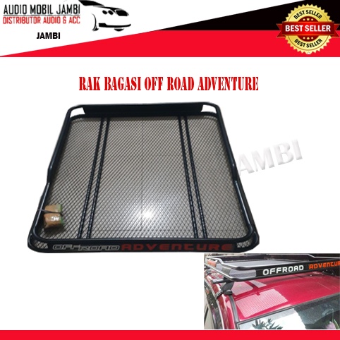 Jual ROOF RACK RAK BAGASI RACK CARGO MODEL OFF ROAD ADVENTURE BESI ...